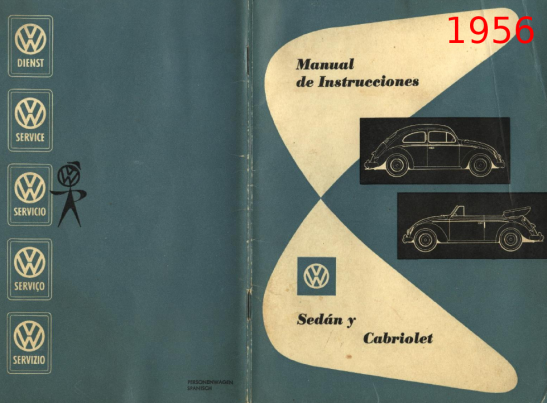 1957 Vw 1200 Workshop Manual